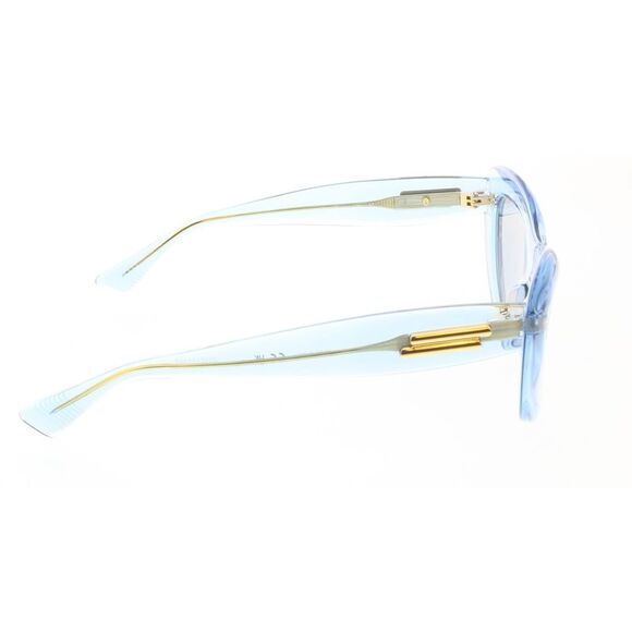 Bottega Veneta BV1282S-003 Transparent Blue Cat-Eye Sunglasses - Picture 4 of 5